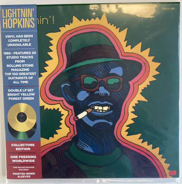 LIGHTNIN HOPKINS - LIGHTNIN (YELLOW/GREEN VINYL/2LP/DELUXE)