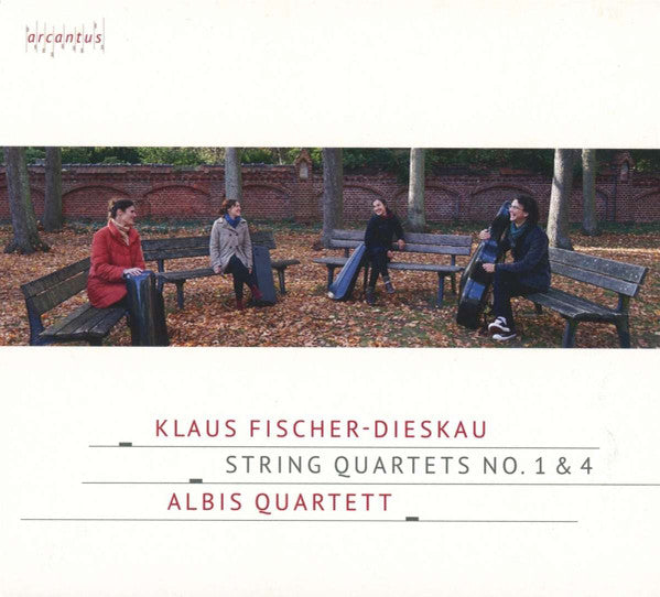 ALBIS QUARTET - FISCHER-DIESKAU: STRING QUARTETS NOS. 1 & 4