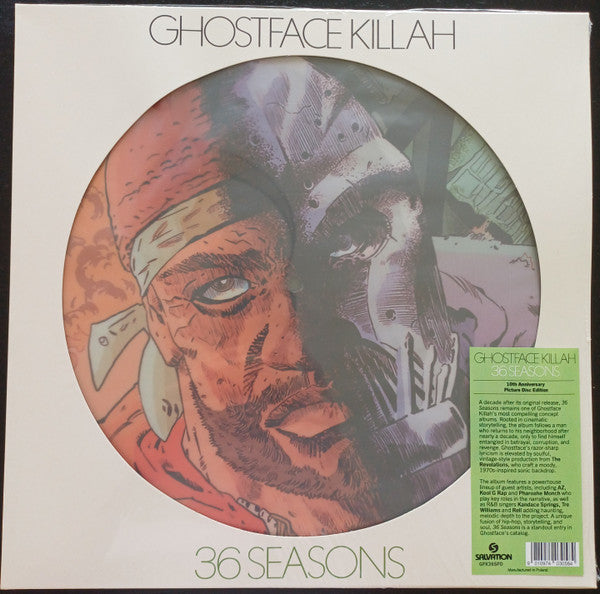 GHOSTFACE KILLAH - 36 SEASONS (10TH ANNIVERSARY EDITION) (PICTURE DISC)