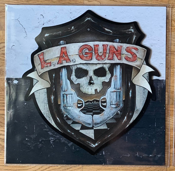 LA GUNS - KNOCK ME DOWN (SHAPED PICTURE DISC)