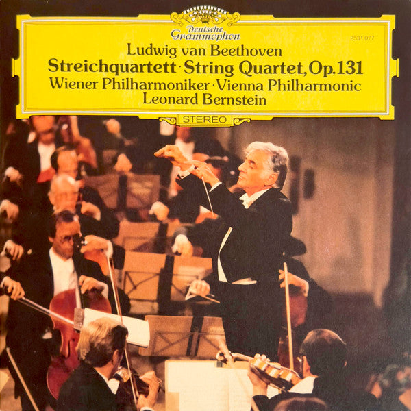 BERNSTEIN LEONARD & WIENER PHILHARMONIKER - BEETHOVEN: STRING QUARTET OP. 131 (THE ORIGINAL SOURCE SERIES) (180G)