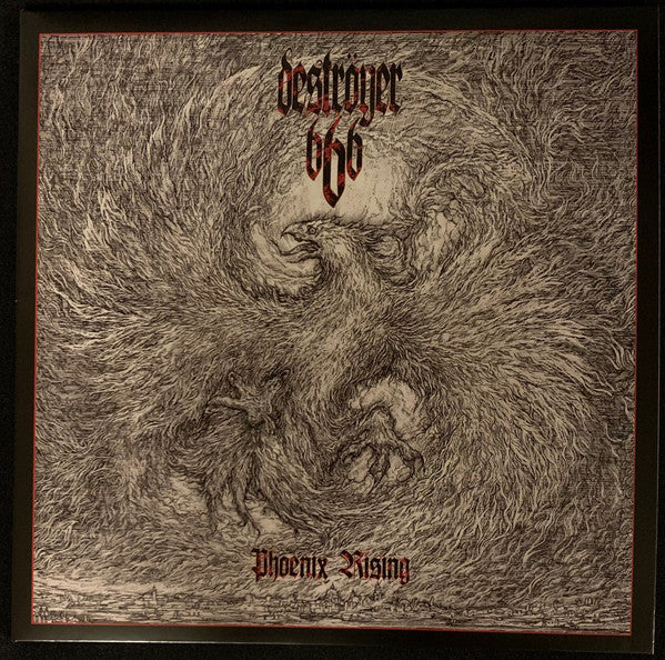 DESTROYER 666 - PHOENIX RISING (WHITE & BLACK MARBLED VINYL)