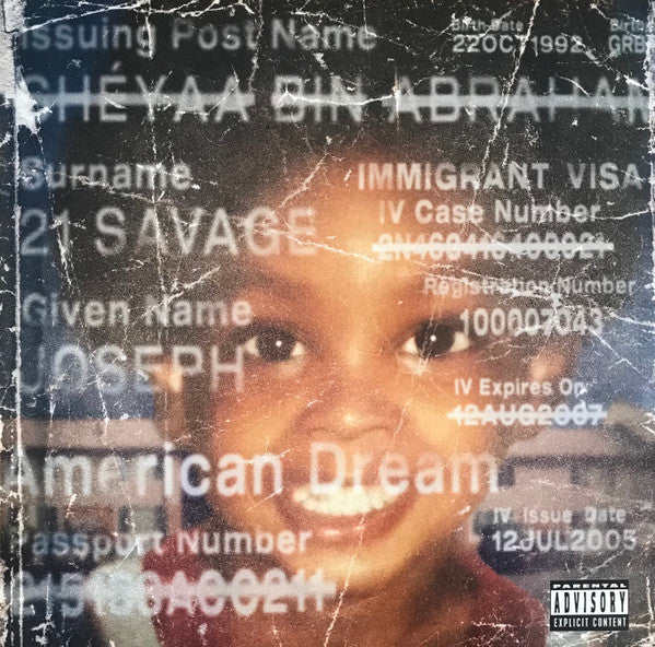 21 SAVAGE - AMERICAN DREAM (RED VINYL/2LP)