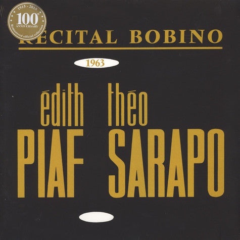 PIAF,EDITH - BOBINO 1963