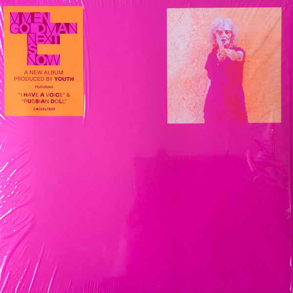 GOLDMAN,VIVIEN - NEXT IS NOW (NEON PINK VINYL)