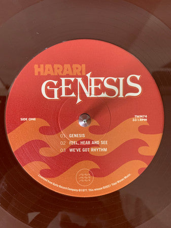 HARARI - GENESIS (BROWN VINYL)