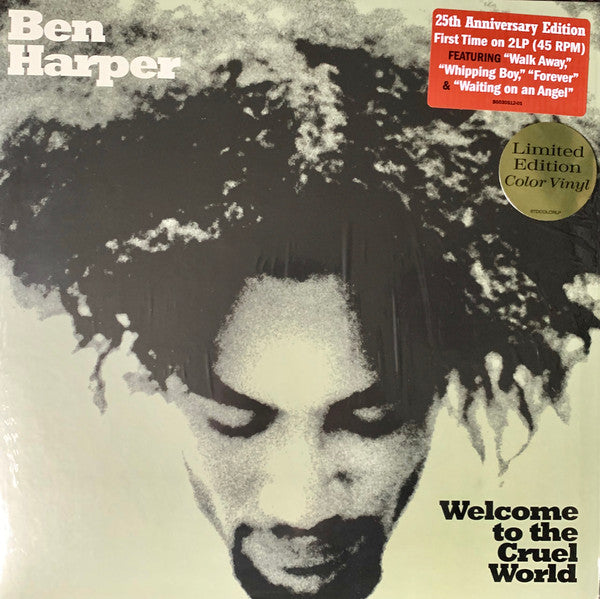 HARPER BEN - WELCOME TO THE CRUEL WORLD (2 LP)