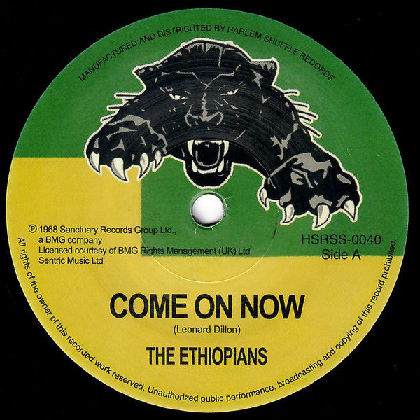 ETHIOPIANS - COME ON NOW/SH'BOOM