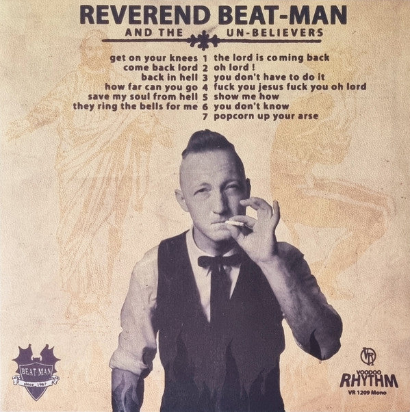 REVEREND BEAT-MAN AND THE UN-BELIEVERS - GET ON YOUR KNEES (LP + CD)