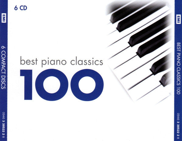 VARIOUS ARTISTS - 100 BEST PIANO (6CD BOX)