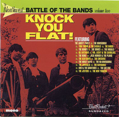VARIOUS ARTISTS - NORTHWEST BATTLE OF THE BANDS VOL. 2: KNOCK YOU FLAT! (GREEN VINYL)
