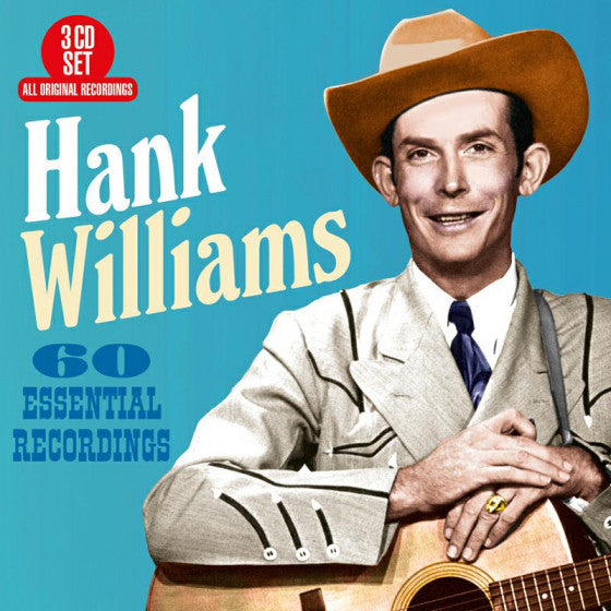 WILLIAMS,HANK - 60 ESSENTIAL RECORDINGS