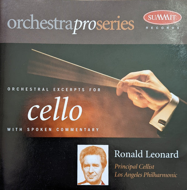 LEONARD,RONALD - ORCHESTRAPRO: CELLO