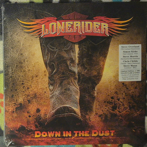 LONERIDER - DOWN IN THE DUST (2LP)