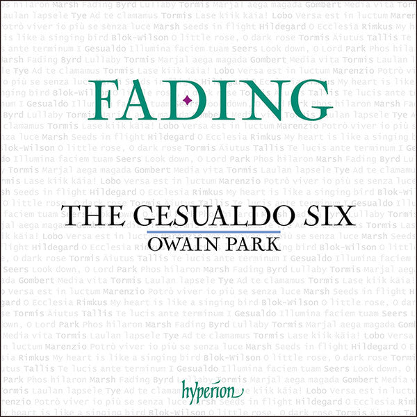 GESUALDO SIX & OWAIN PARK - FADING (180G)