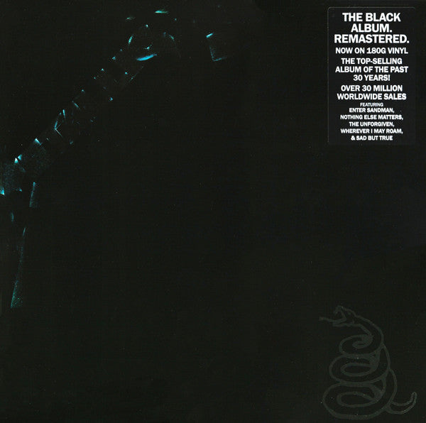 METALLICA - BLACK ALBUM (2LP/REMASTERED)