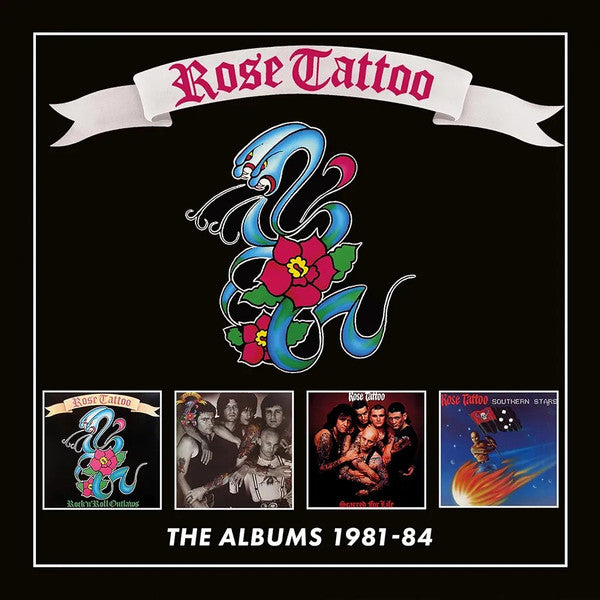 ROSE TATTOO - ALBUMS 1981-84 (4CD)