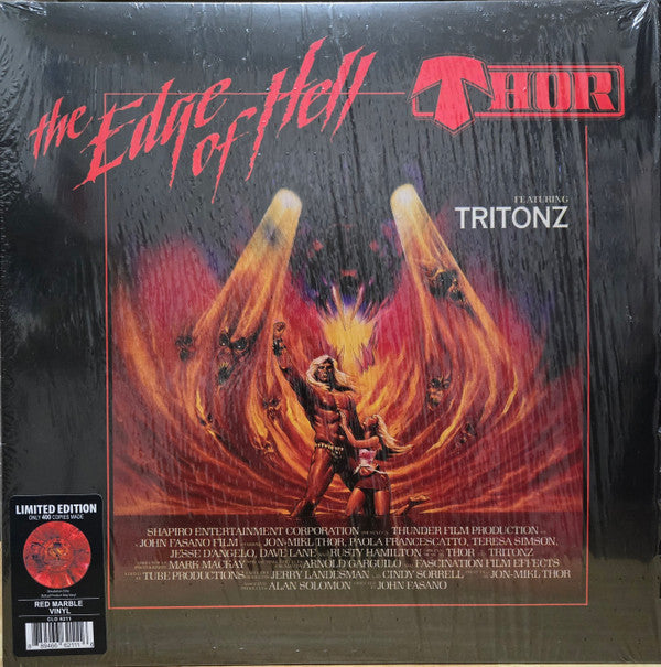 THOR - EDGE OF HELL (RED MARBLE VINYL)