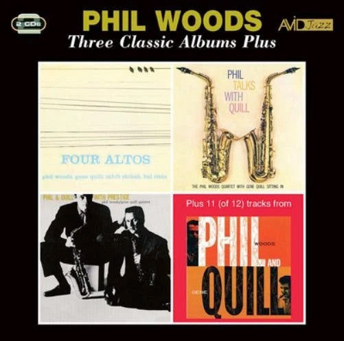 PHIL WOODS - THREE CLASSIC ALBUMS PLUS