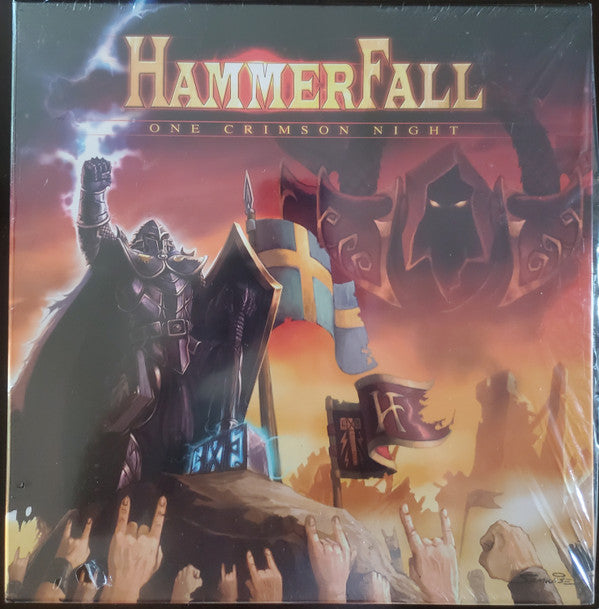HAMMERFALL - ONE CRIMSON NIGHT (LIVE) (140G/CLEAR VINYL/3LP)