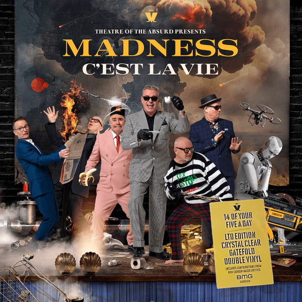 MADNESS - THEATRE OF THE ABSURD PRESENTS C'EST LA VIE (X) (2LP/LIMITED EDITION/CRYSTAL CLEAR VINYL)