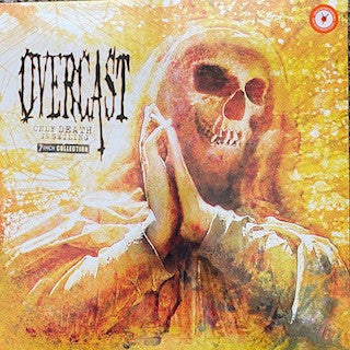 OVERCAST - ONLY DEATH IS SMILING (RED W/BLACK SPLATTER)