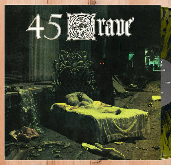 45 GRAVE - SLEEP IN SAFETY (GREEN WITH BLACK SPLATTER VINYL)