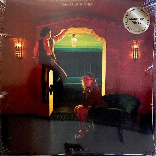SLEATER-KINNEY - LITTLE ROPE (MARBLED BLACK VINYL)