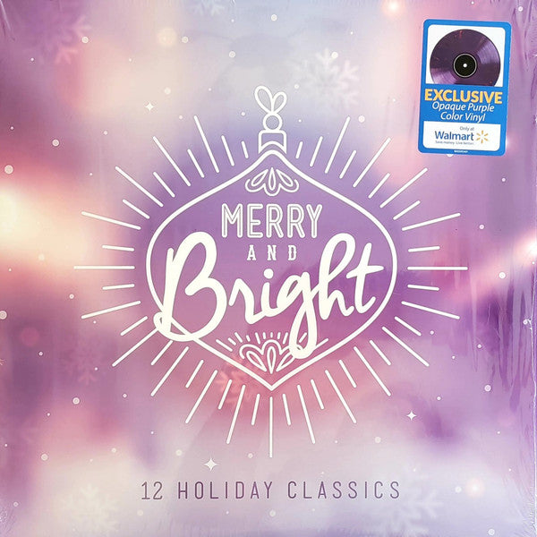 VARIOUS ARTISTS - MERRY & BRIGHT (PURPLE VINYL)