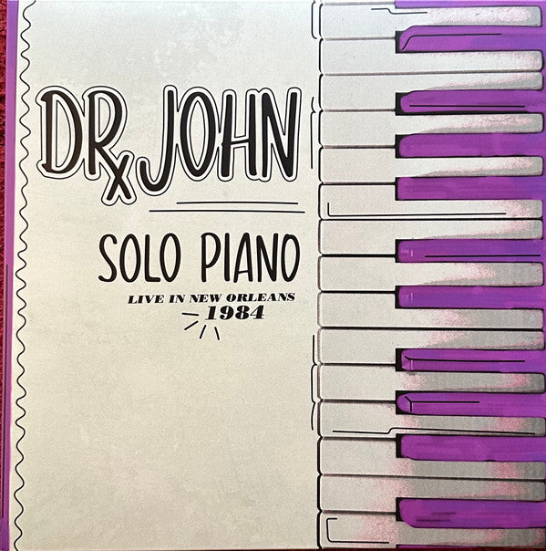DR. JOHN - SOLO PIANO LIVE IN NEW ORLEANS 1984 (PURPLE VINYL)