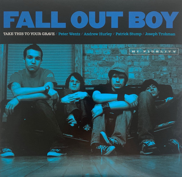 FALL OUT BOY - TAKE THIS TO YOUR GRAVE (20TH ANNIVERSARY/BLUE JAY VINYL)