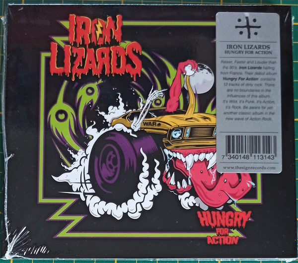 IRON LIZARDS - HUNGRY FOR ACTION (PURPLE VINYL)