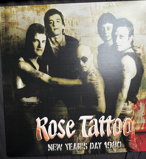 ROSE TATTOO - NEW YEAR'S DAY 1980 (RED MARBLE VINYL)
