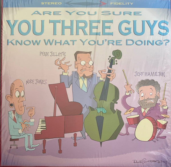 JONES,MIKE & PENN JILLETTE & JEFF HAMILTON - ARE YOU SURE YOU THREE GUYS KNOW WHAT YOU'RE DOING?