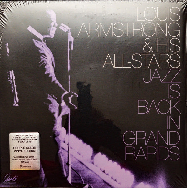 ARMSTRONG,LOUIS & HIS ALL-STARS - JAZZ IS BACK IN GRAND RAPIDS (PURPLE VINYL/2LP)