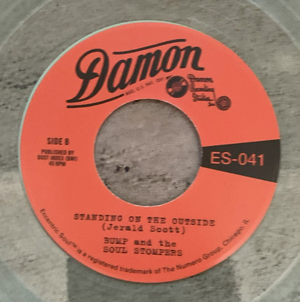 BUMP & THE SOUL STOMPERS - I CAN REMEMBER / STANDING ON THE OUTSIDE (COKE BOTTLE CLEAR 7INCH)