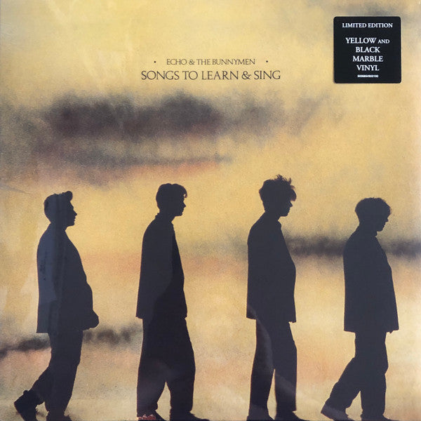 ECHO & THE BUNNYMEN - SONGS TO LEARN & SING (YELLOW & BLACK MARBLE VINYL)
