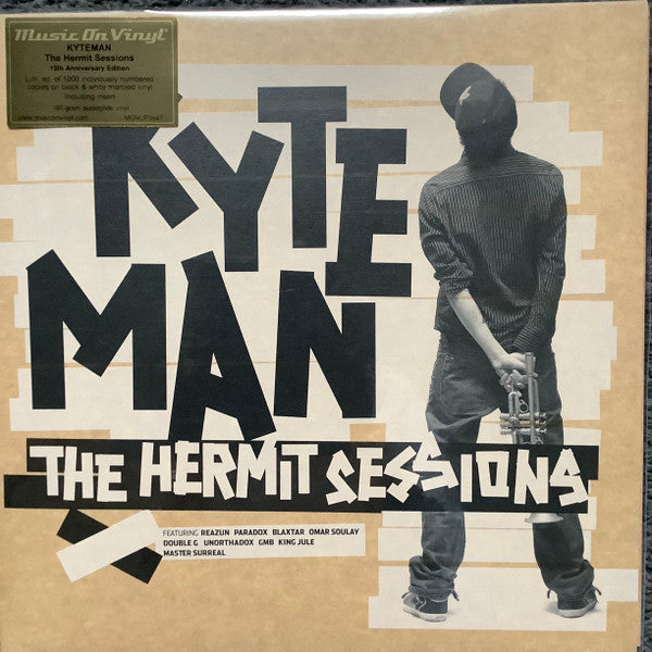 KYTEMAN - HERMIT SESSIONS (WHITE & BLACK MARBLE VINYL/180G/15TH ANNIVERSARY/NUMBERED)