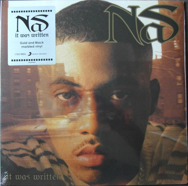 NAS - IT WAS WRITTEN (GOLD & BLACK MARBLED VINYL/2LP)