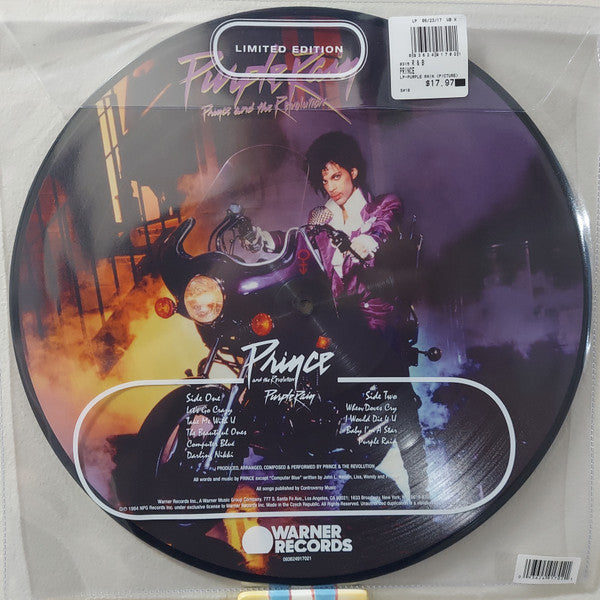 PRINCE - PURPLE RAIN OST (PICTURE DISC)