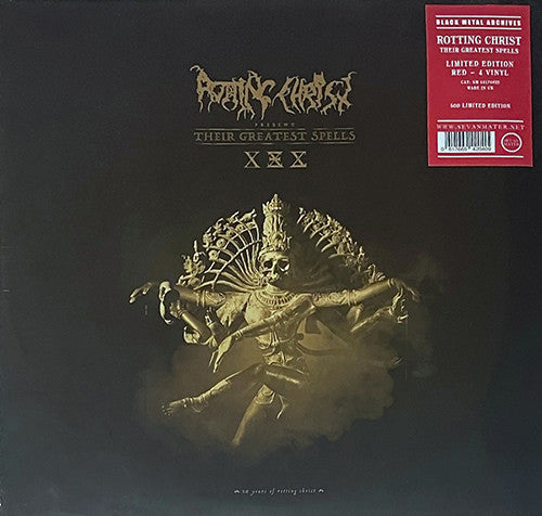 ROTTING CHRIST - THEIR GREATEST SPELLS (4LP/RED VINYL)