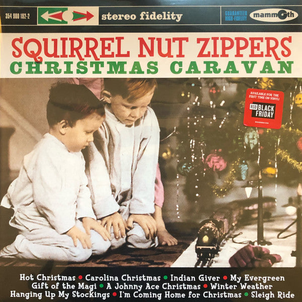 SQUIRREL NUT ZIPPERS - CHRISTMAS CARAVAN