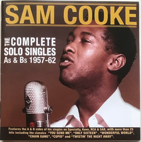 COOKE,SAM - COMPLETE SOLO SINGLES AS & BS 1957-62