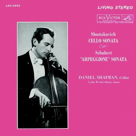 SHAFRAN,DANIEL & LYDIA PECHERSKAYA - SHOSTAKOVICH: CELLO SONATA/SCHUBERT: ARPEGGIONE SONATA (180G)