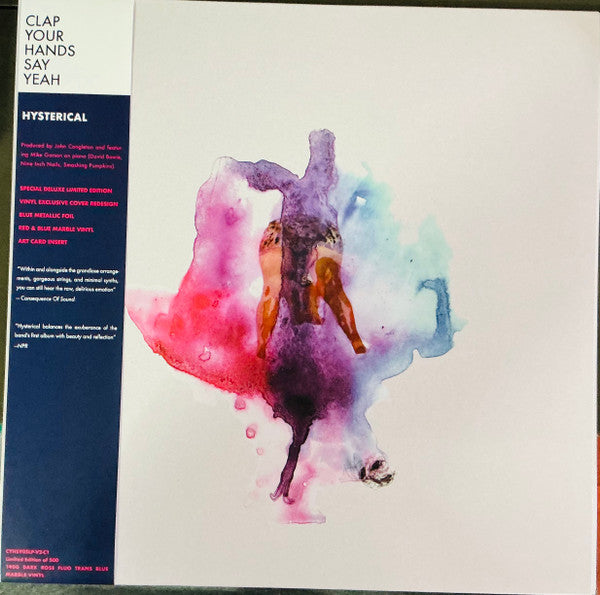 CLAP YOUR HANDS SAY YEAH - HYSTERICAL (BLUE MARBLE VINYL)
