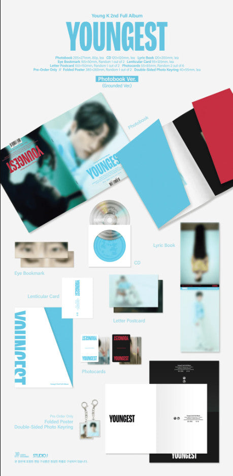 YOUNG K (DAY6) - YOUNGEST (PHOTOBOOK VER.)