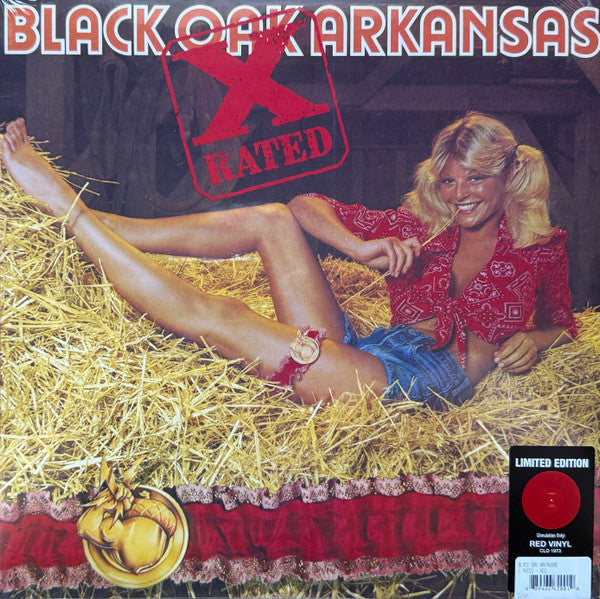 BLACK OAK ARKANSAS - X RATED (RED VINYL/REISSUE)