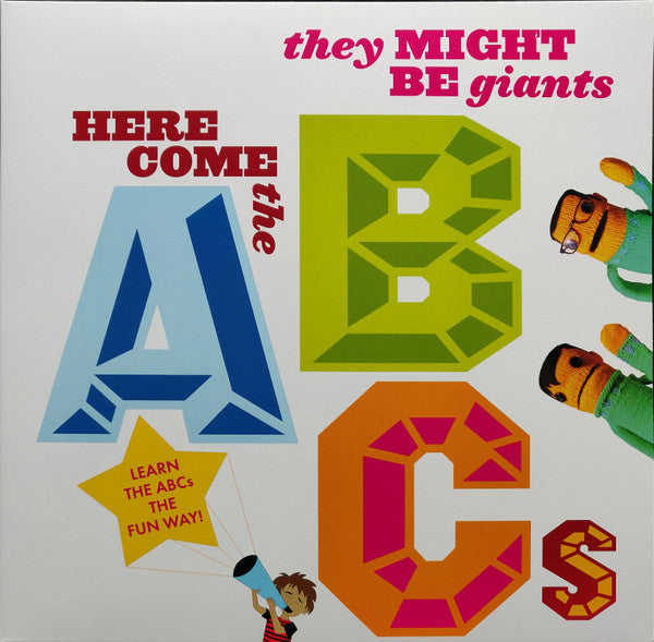 THEY MIGHT BE GIANTS - HERE COME THE ABCS (CLEAR VINYL)