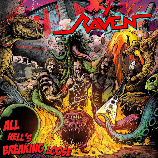 RAVEN - ALL HELL'S BREAKING LOOSE