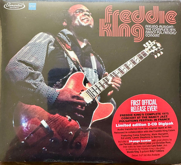 KING,FREDDIE - FEELING ALRIGHT: THE COMPLETE JAZZ PULSATION CONCERT 1975 (2CD)